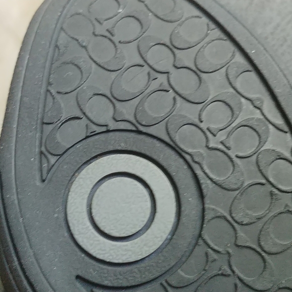 - coach black shoes sneakers - Picture 8 of 10